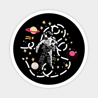 Space dreams are infinite, but my coffee is not. Magnet